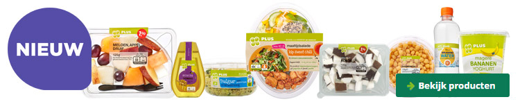 Nieuw bij PLUS - Bekijk producten