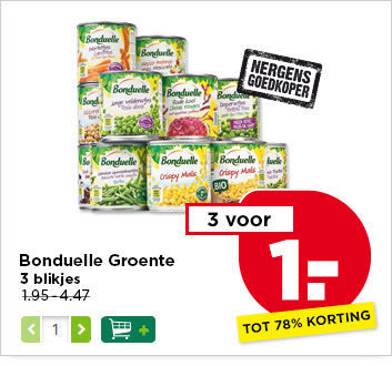 Bonduelle Groente