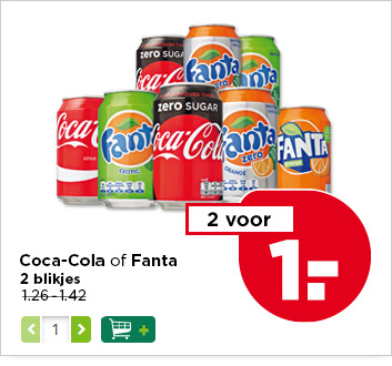Coca-Cola of Fanta