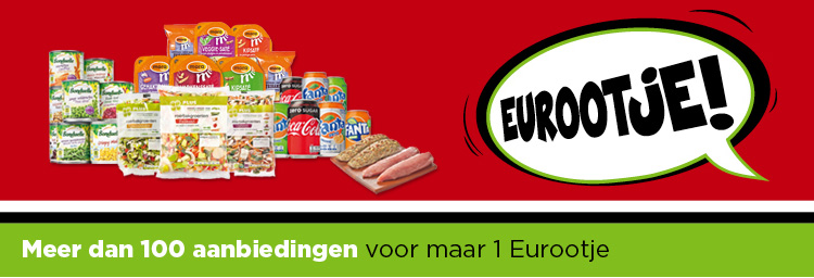 Eurootje! | Meer dan 100 aanbiedingen voor maar 1 Eurootje