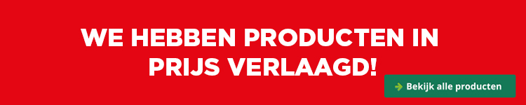 We hebben producten in prijs verlaagd! | Bekijk alle producten