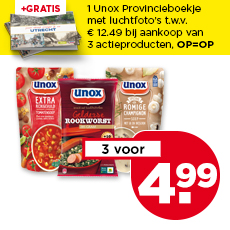 Unox Soep in zak of rookworst