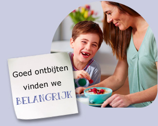Goed ontbijten vinden we belangrijk Goed ontbijten vinden we belangrijk