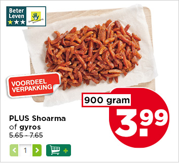 PLUS Shoarma of gyros