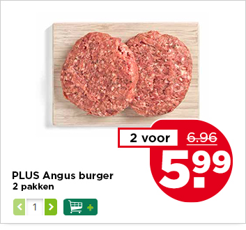 PLUS Angus burger