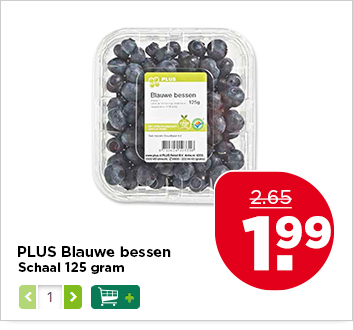 PLUS Blauwe bessen