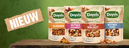 Duyvis Unsalted: altijd goed, altijd lekker!