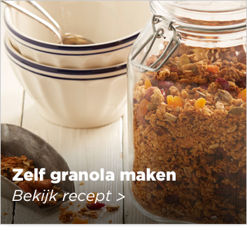 Zelf granola maken