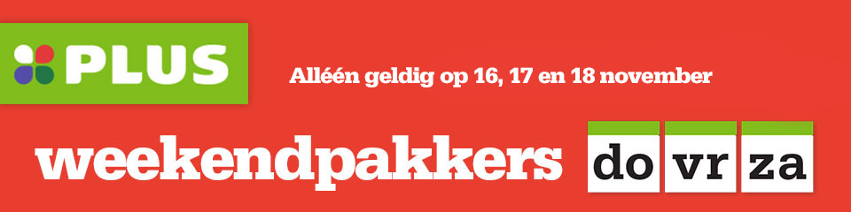 PLUS | Weekendpakkers