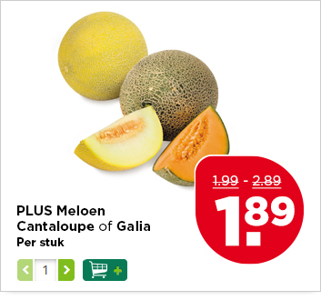 PLUS Meloen Cantaloupe of Galia