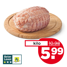 PLUS Magere varkensrollade