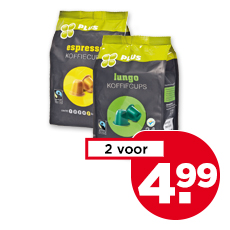 PLUS Koffiecups