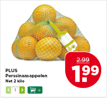 PLUS Perssinaasappelen