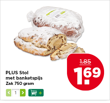 PLUS Stol met banketspijs