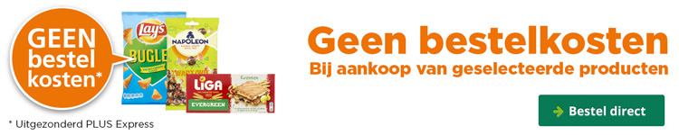 Geen bestelkosten