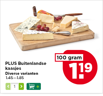 PLUS Buitenlandse kaasjes