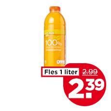 PLUS 100% Zelf geperst sinaasappelsap