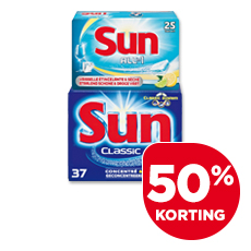 Sun Vaatwastabletten