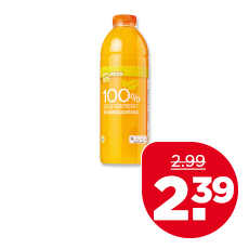 PLUS 100% Zelf geperst sinaasappelsap