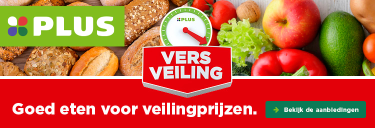 PLUS Versveiling | Goed eten voor veilingprijzen | Bekijk de aanbiedingen