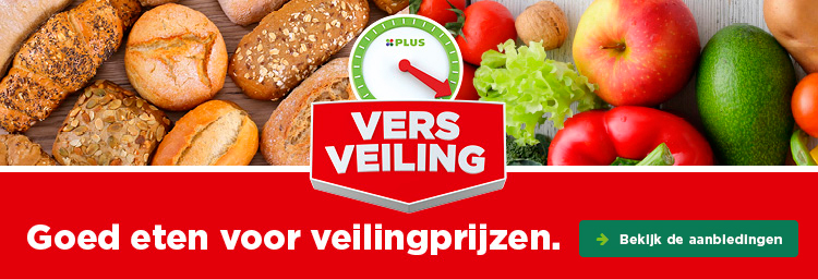 PLUS Versveiling | Goed eten voor veilingprijzen | Bekijk de aanbiedingen