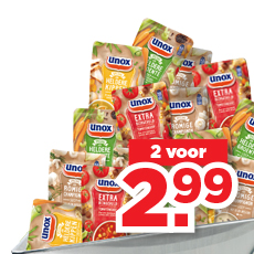 Unox Soep in zak