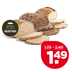 PLUS Korenlanders Rustiek brood