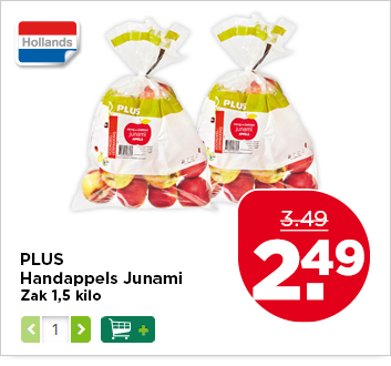 PLUS Handappels Junami
