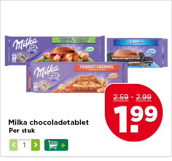 Milka Chocoladetablet