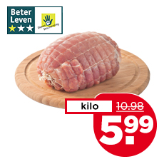 PLUS Beter Leven Magere varkensrollade