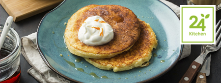 Ricotta citrus pannenkoeken
