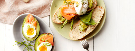 3 x gerookte zalm