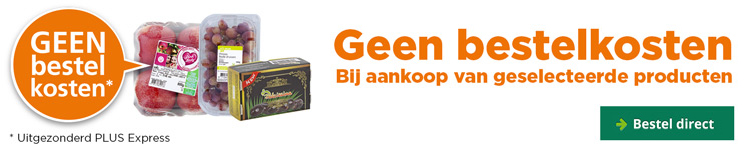 Geen bestelkosten