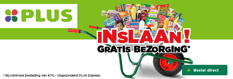 INSLAAN! | Gratis bezorging | Bij minimale besteding van €70.- Uitgezonderd PLUS Express.