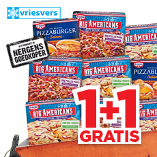 Dr. Oetker Big Americans of pizzaburger