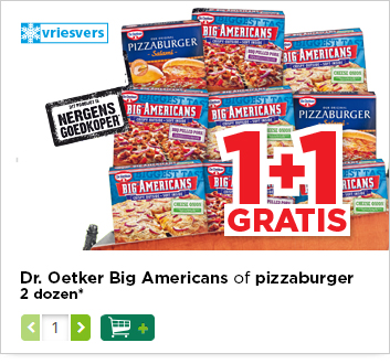 Dr. Oetker Big Americans of pizzaburger