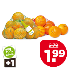 PLUS Hand- of Perssinaasappelen