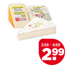 PLUS Brie, St. Paulin of Viking Blue