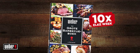 Winactie Webers Grote Barbecueboek