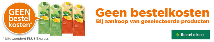 Geen bestelkosten