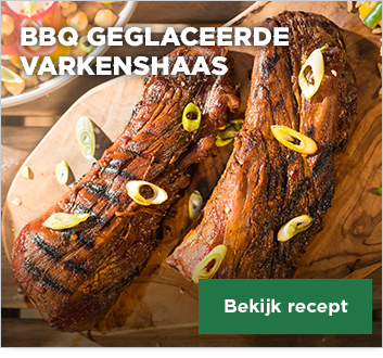 BBQ geglaceerde varkenshaas