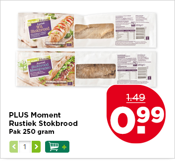 PLUS Moment Rustiek Stokbrood