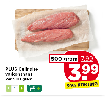 PLUS Culinaire varkenshaas