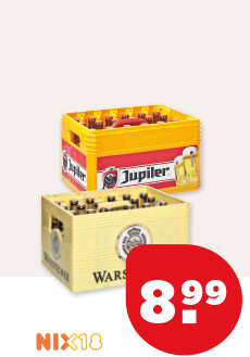 Jupiler of Warsteiner Pils