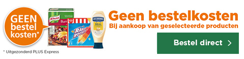 Geen bestelkosten