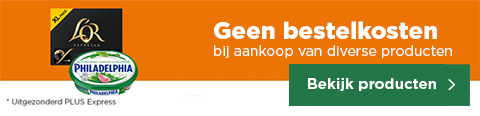 Geen bestelkosten