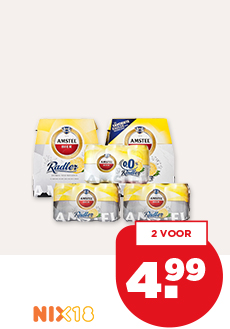 Amstel Radler citroen 2% of citroen 0%