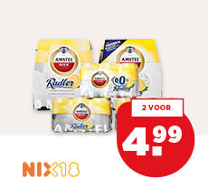 Amstel Radler citroen 2% of citroen 0%