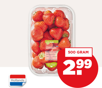 PLUS HOLLANDSE AARDBEIEN