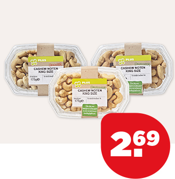 PLUS CASHEWNOTEN